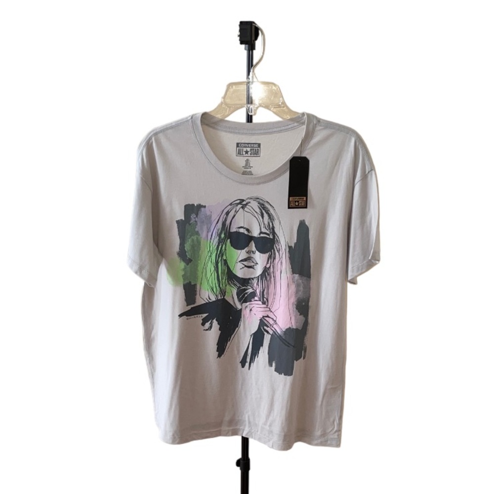 Converse Gray Graphic Tee